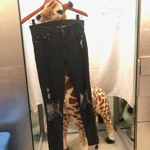 Carmar Lace-up Jeans